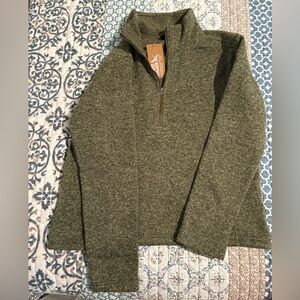 Eddie Bauer Women's Radiator Fleece 2.0 1/2-Zip Pullover in color Alder size M